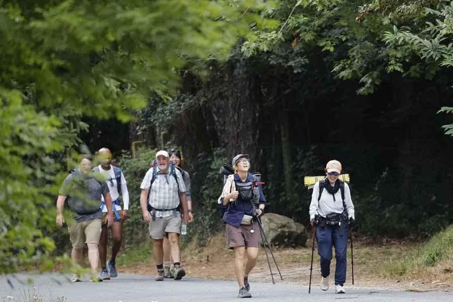 El Camino de Santiago en julio recibe más visitantes nacionales que internacionales