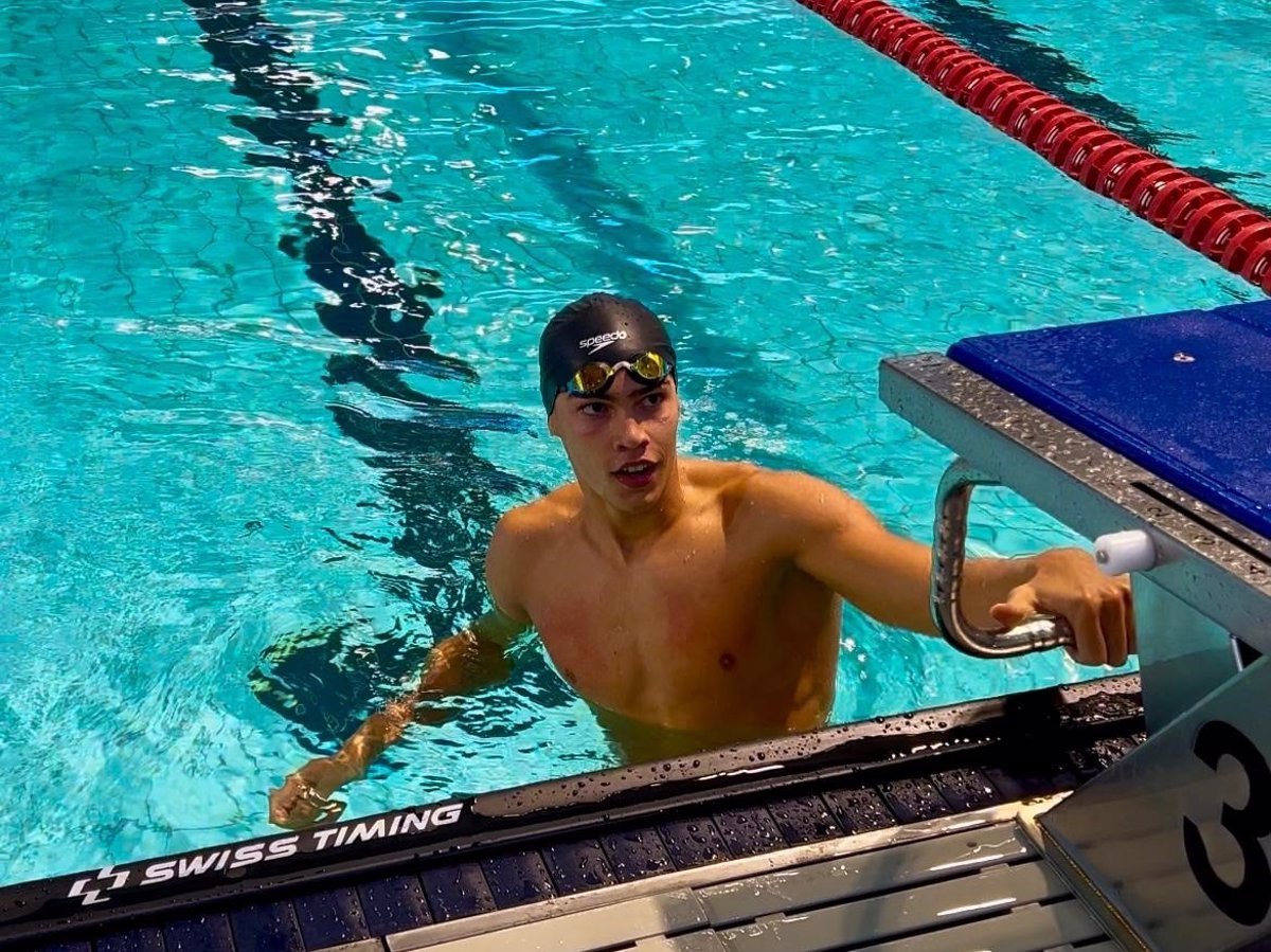 Luca Hoek establece un nuevo récord de España, pero no logra clasificar para la final del 100