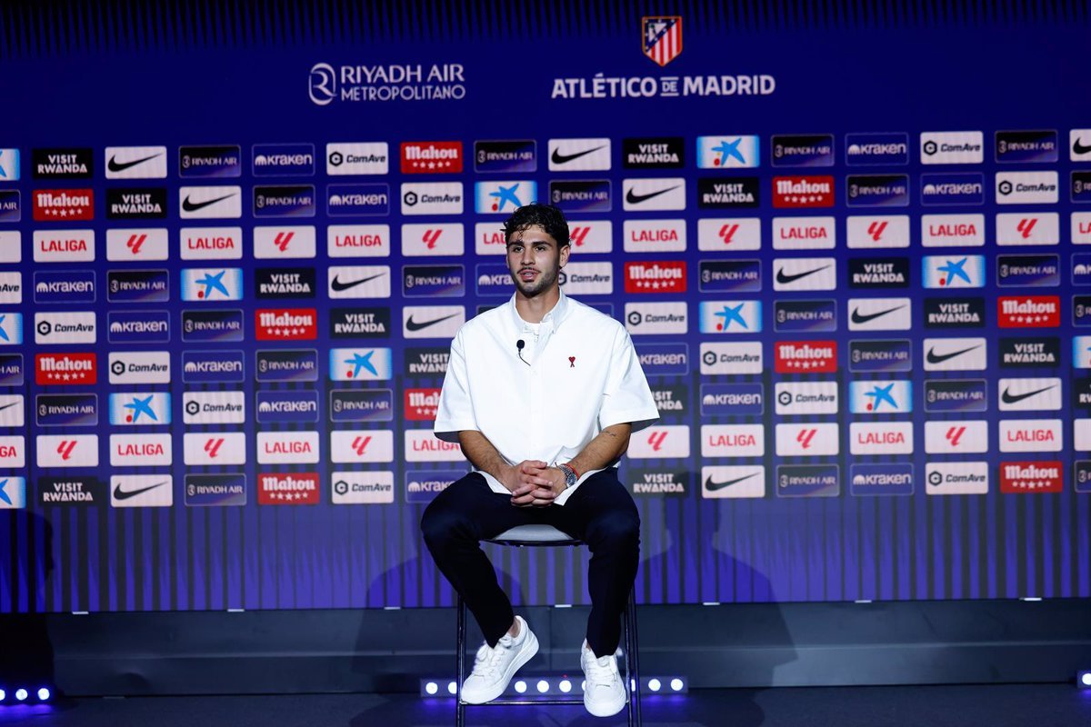 Estoy preparado para crecer mucho bajo la dirección de Simeone