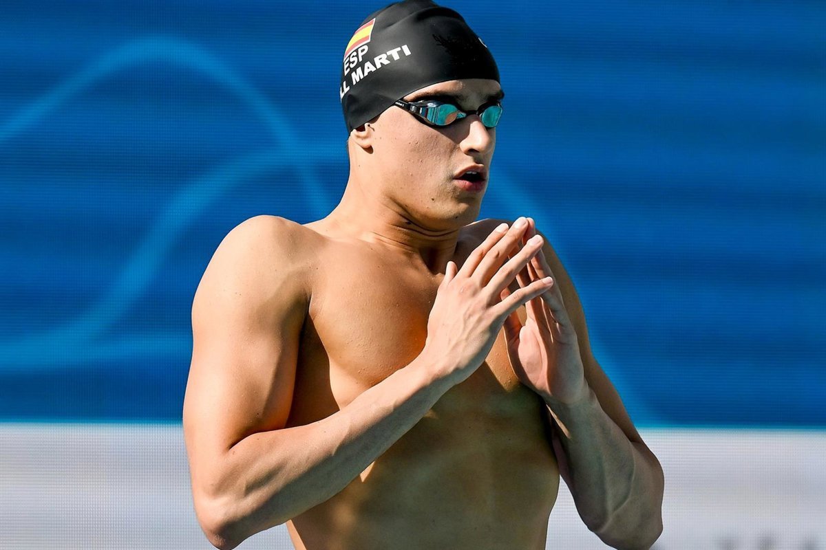 Carles Coll buscará medalla en los 200 braza tras quedar quinto en semifinales