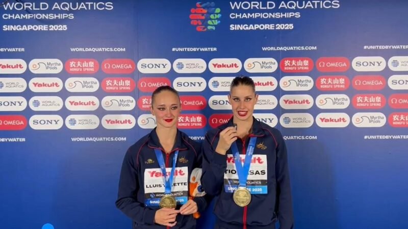 La natación artística y el waterpolo logran el mejor Mundial para España