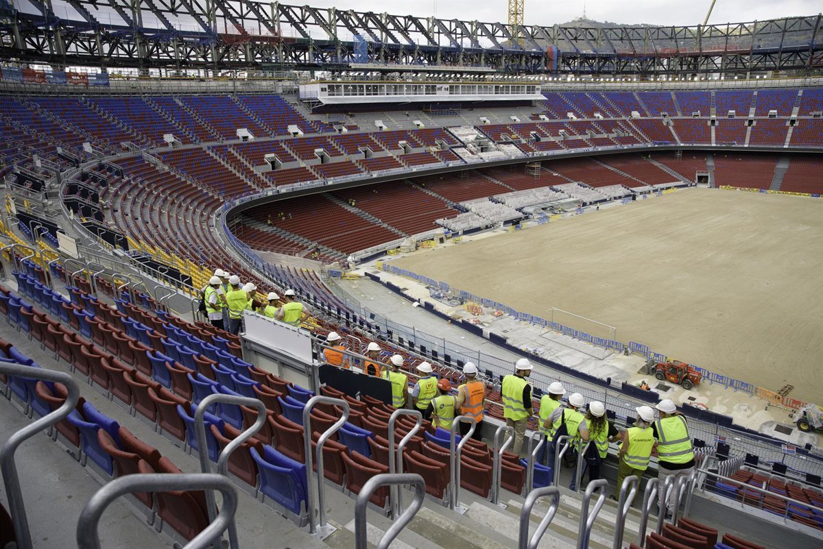 Barcelona y el Ayuntamiento deciden abrir el Spotify Camp Nou en varias fases de manera conjunta