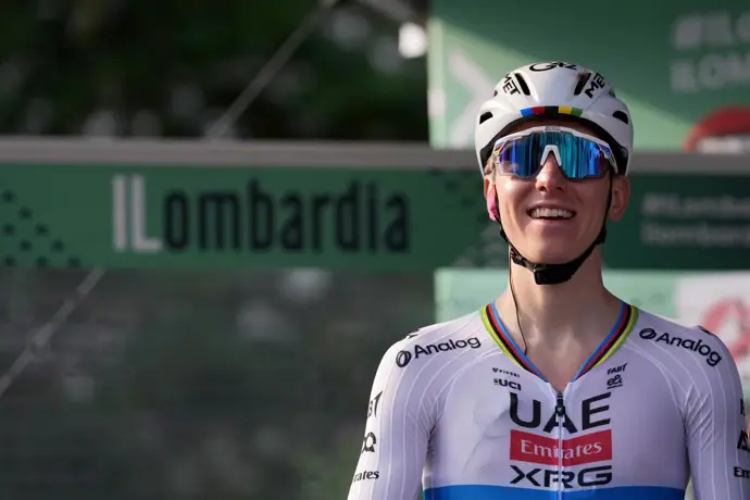 Pogacar alcanza a Coppi al lograr su quinto triunfo en el Giro de Lombardía