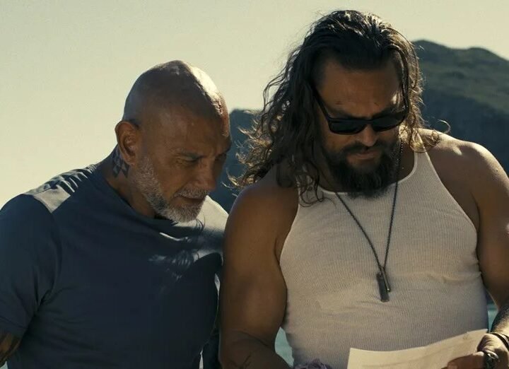 Bautista y Momoa abordan la vulnerabilidad masculina en ‘The Wrecking Crew’, su nueva película de