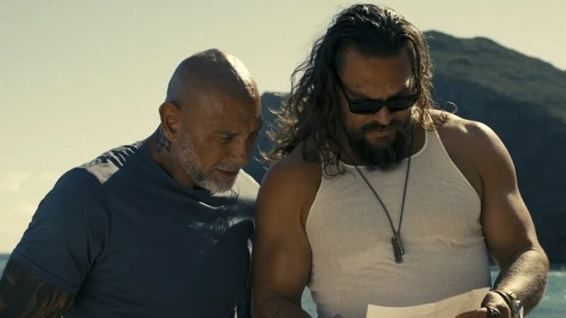 Bautista y Momoa abordan la vulnerabilidad masculina en ‘The Wrecking Crew’, su nueva película de
