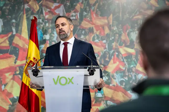 Abascal asegura que Vox formará parte del Gobierno de Extremadura con una vicepresidencia y