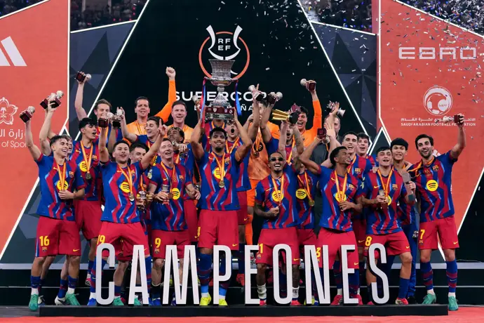 El Barça vence a un gran Real Madrid y se corona campeón de la Supercopa