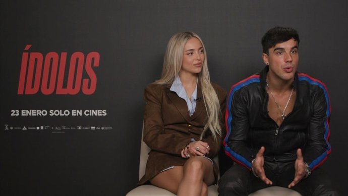 Óscar Casas y Ana Mena son los protagonistas de ‘Ídolos’, una película sobre el mundo de MotoGP.