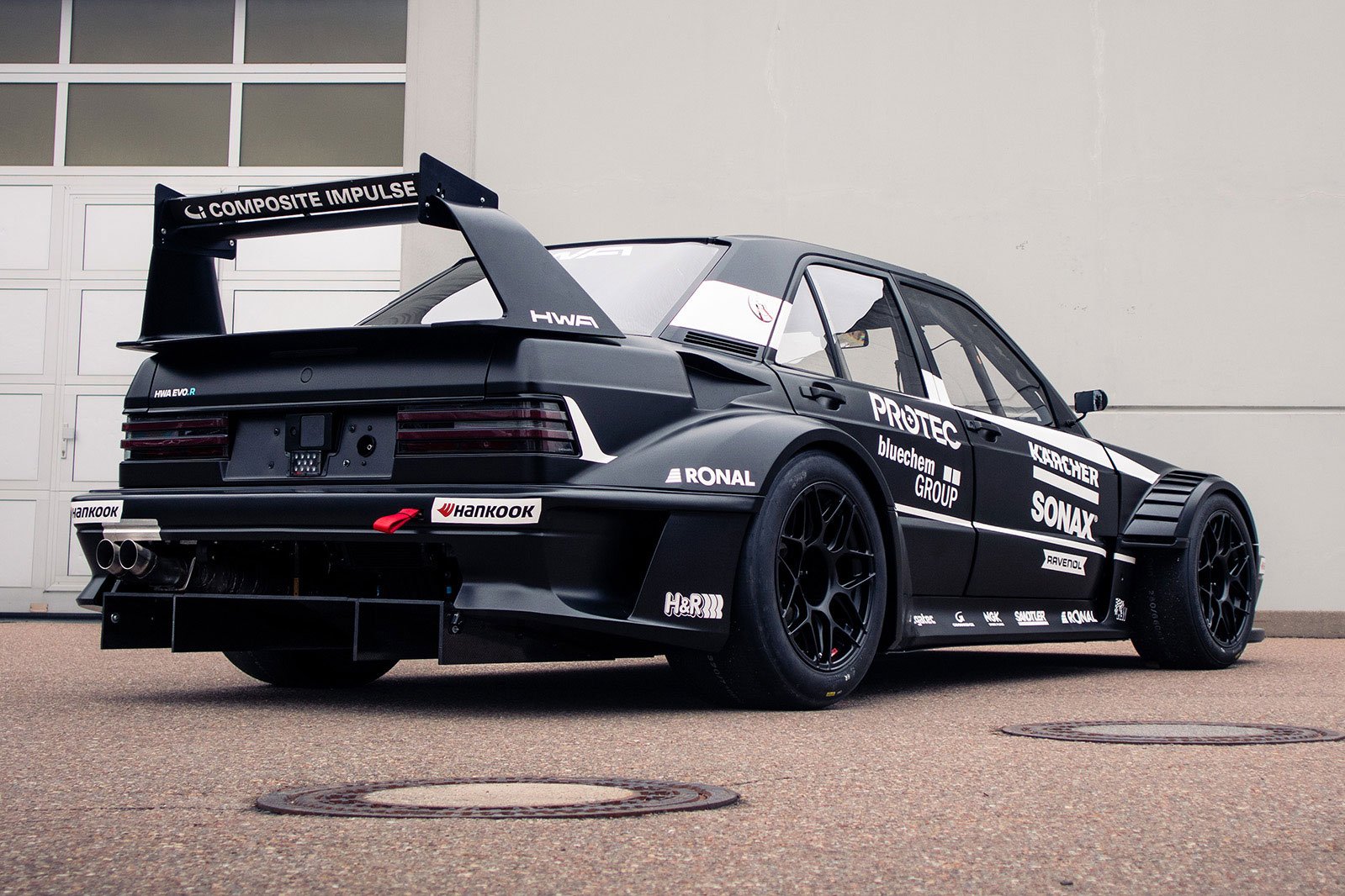 HWA EVO.R: regreso del Mercedes 190E EVO II en las 24 horas de Nürburgring