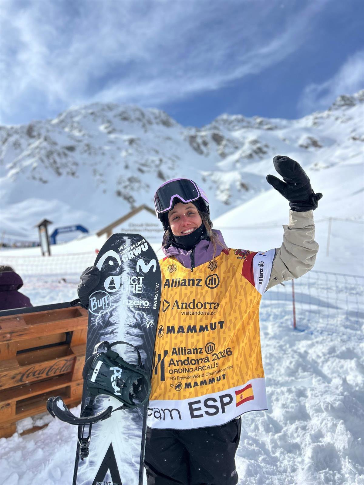 Núria Castán se lleva el bronce en los Mundiales de Freeride en Ordino Arcalís
