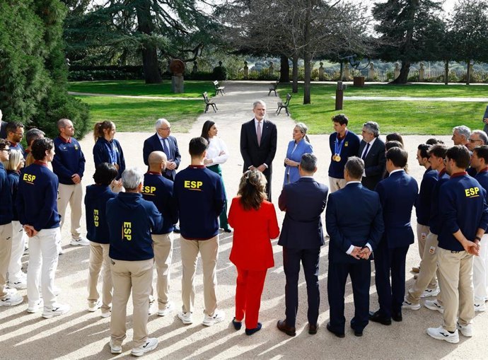 Los Reyes y Pedro Sánchez honran a los deportistas de Milán-Cortina: «Son ejemplos para la