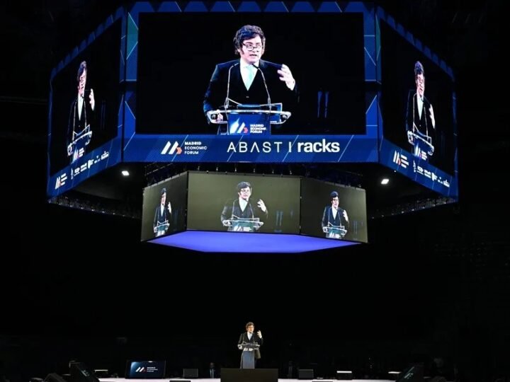 Milei destaca en Madrid que el socialismo se desmorona gracias a Donald Trump