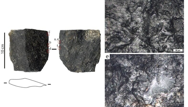 Una hoz en el Bentayga: los canarios antiguos usaban herramientas de piedra para cosechar cereal