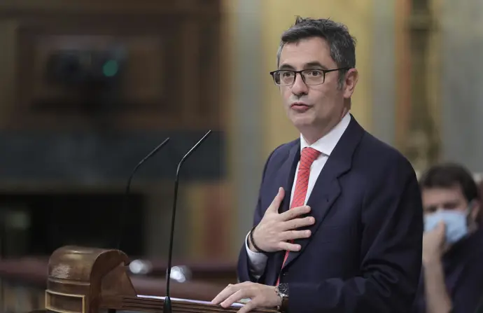 Bolaños justifica el despliegue de la fragata en apoyo a un aliado europeo sin ir al Congreso.