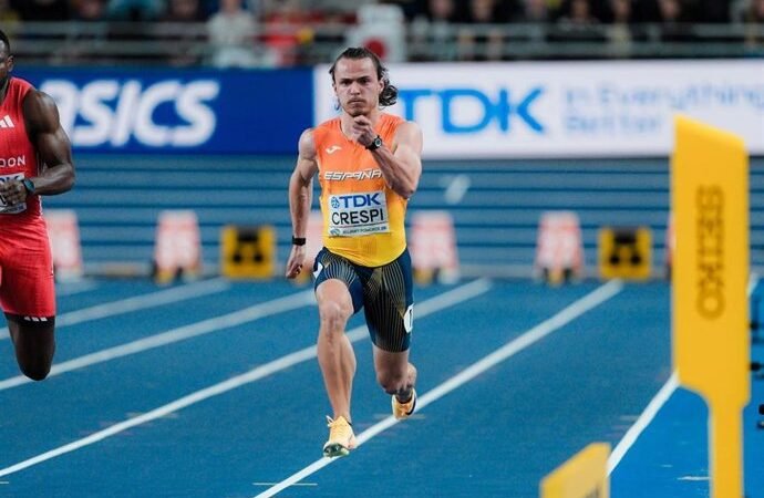 Crespí finaliza en el décimo lugar en los 60 metros del Mundial de atletismo en pista cubierta