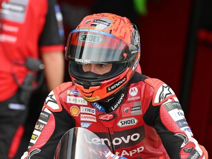 Marc Márquez supera a Di Giannantonio en una emocionante carrera de Sprint en Brasil