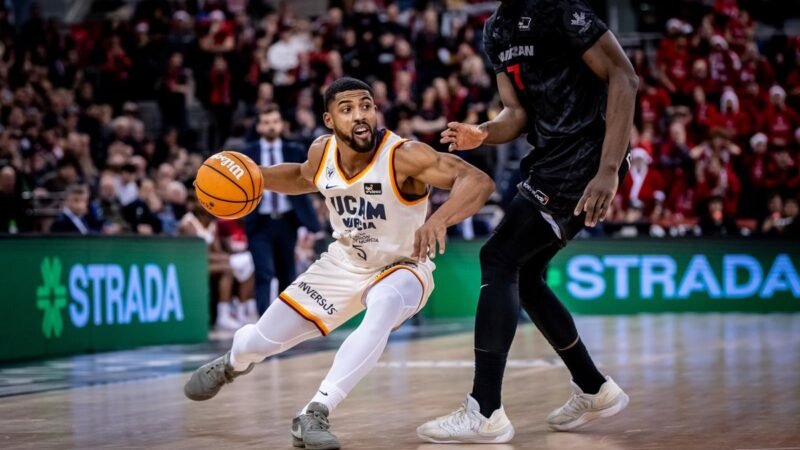 UCAM mantiene su posición y Mills encabeza la ofensiva en el Carpena contra La Laguna Tenerife