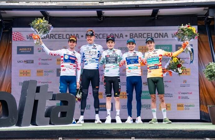 Vingegaard conquista la Volta a Catalunya con una actuación sobresaliente y celebraciones al final