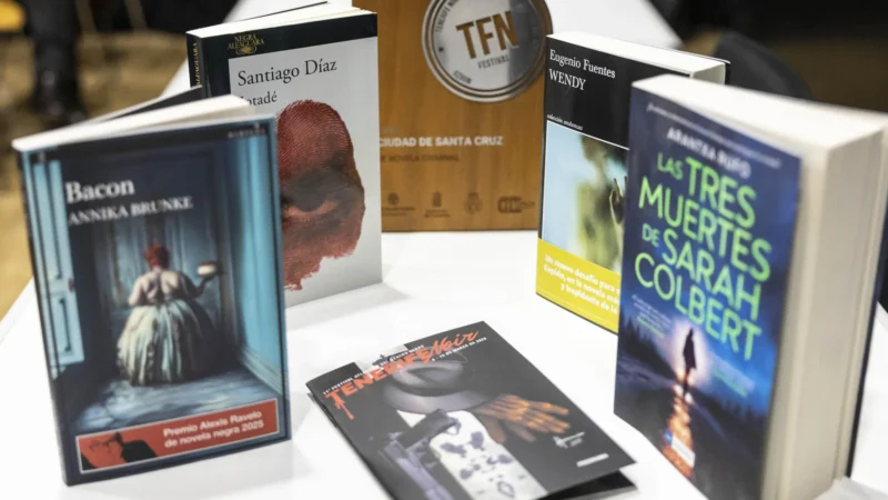Cuatro relatos finalistas del Premio Ciudad de Santa Cruz de Novela Negra Criminal 2026