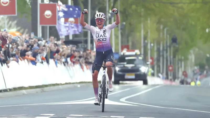 Paula Blasi conquista la Amstel Gold Race, logrando una victoria histórica en la competición.