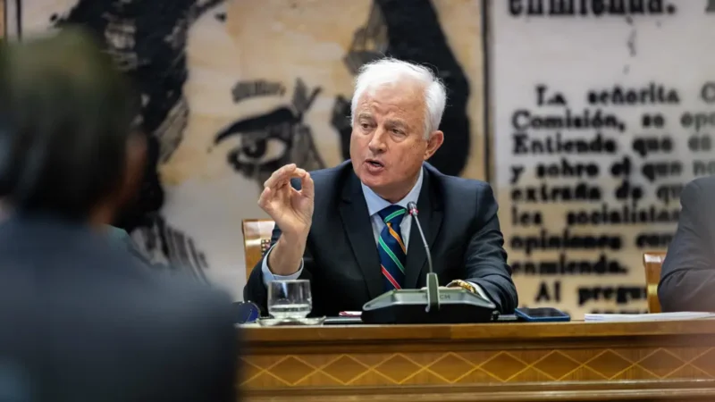 Eloy Suárez, presidente de la comisión Koldo, dejará el Senado tras el pacto entre PP y Vox en