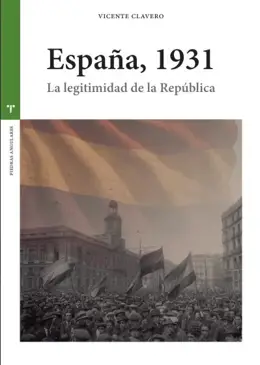 Vicente Clavero presentará su nuevo libro, ‘España, 1931. La legitimidad de la República’, el